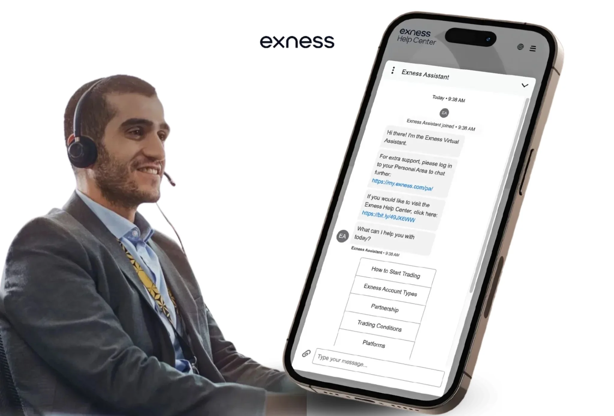 Exness Support